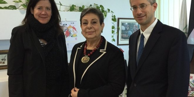 Ashrawi concludes official trip to United Nations