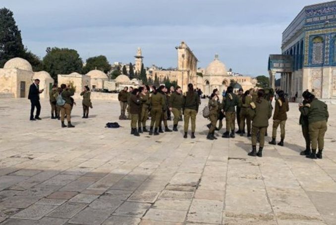 Over 400 Jewish Settlers Raided Al-Aqsa Mosque Last Week