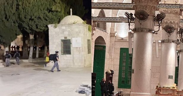 Israeli police assault Muslim worshipers at Aqsa Mosque