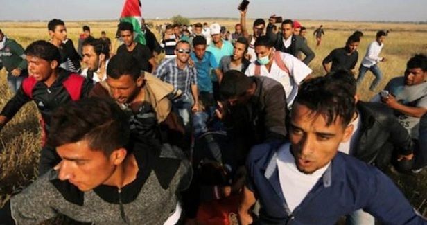 Young man shot at Gaza protest succumbs to injury