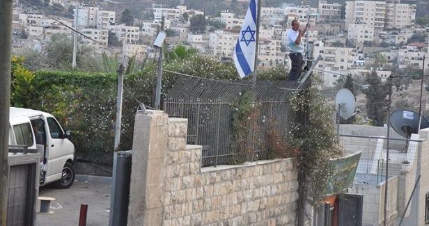 Palestinian home forcibly evacuated by Israelis south of Aqsa Mosque