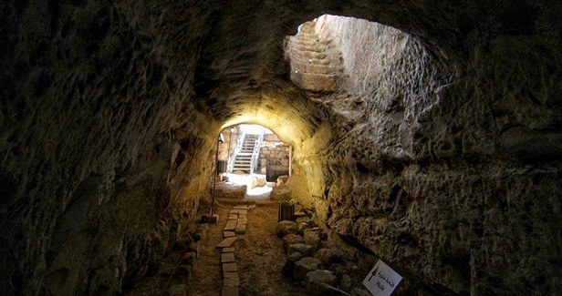 The oldest tunnel in the world adorns the entrance of Jenin
