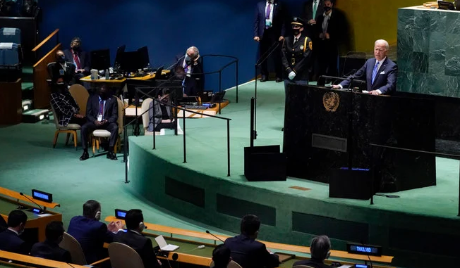 Biden in UN call for independent Palestine