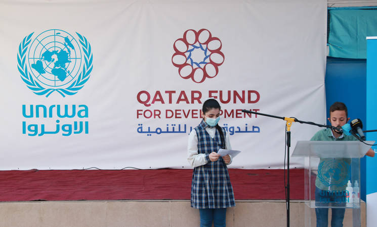 Qatar Fund for Development responds to urgent call for support by UNRWA