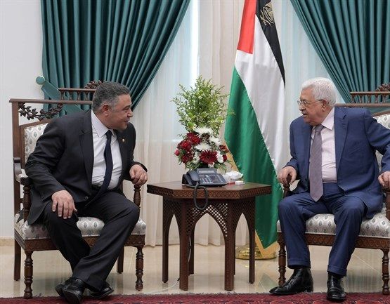 Abbas discusses national reconciliation with Egyptian delegation