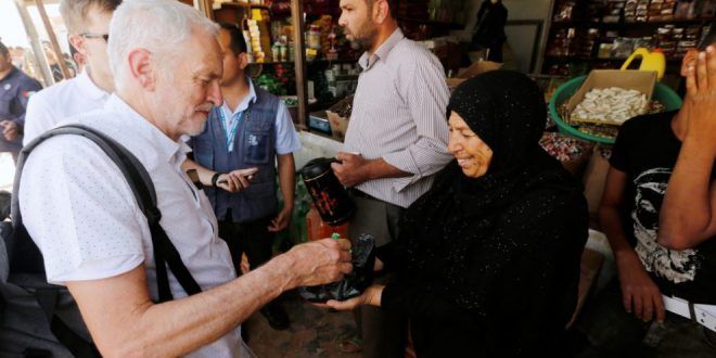 Corbyn says will recognize Palestinian state if elected Prime Minister