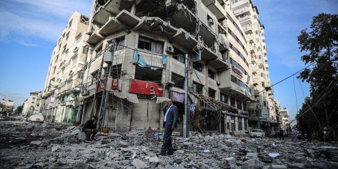 Israel damaged over 800 Gaza homes in three days