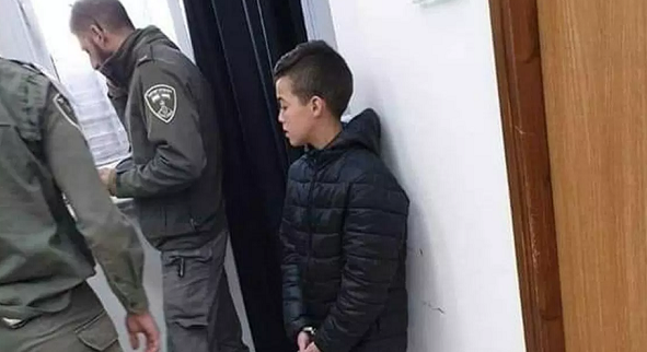 Israel forces arrest 13-year-old Palestinian in the middle of the night