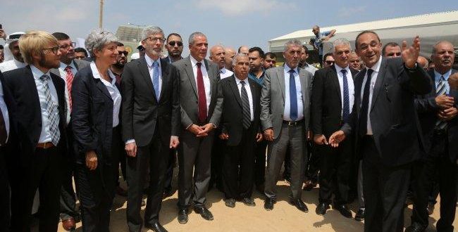 EU, France, World Bank, and the Palestinian Authority inaugurate Al-Fukhari sanitary landfill site in Gaza