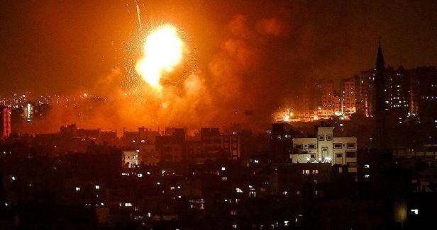 Israeli air raids target resistance sites in Gaza