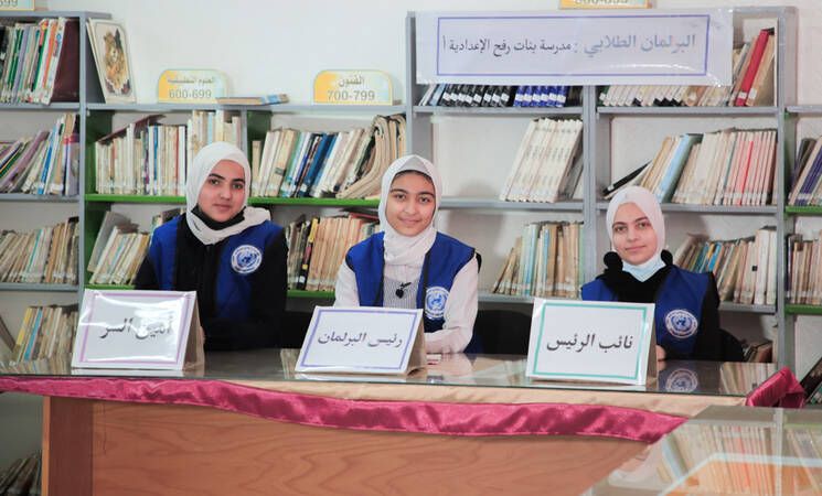 �Their trust encouraged me to voice their issues�: Girls in Gaza speak up for rights for Palestine refugees