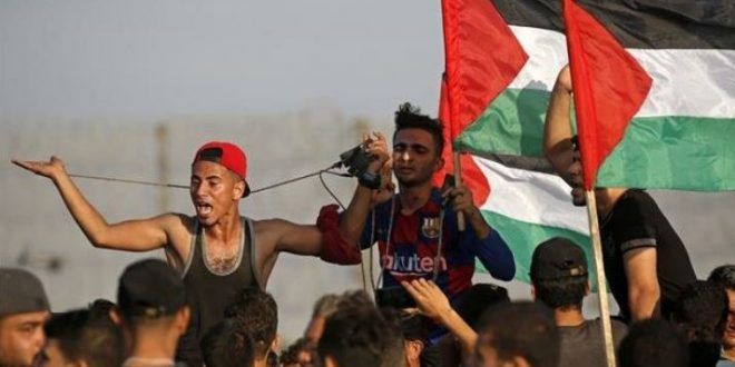 IOF attack Palestinian protesters in Gaza; 49 hurt