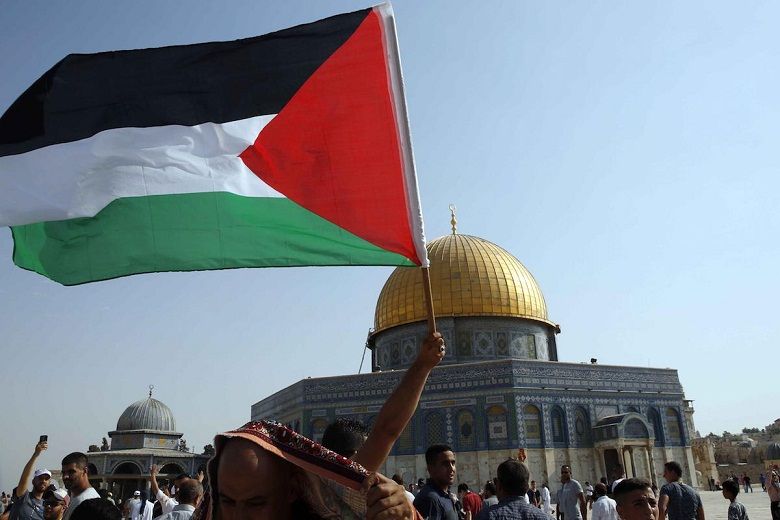 Turks rally in Istanbul in support for Palestinians and Al-Aqsa