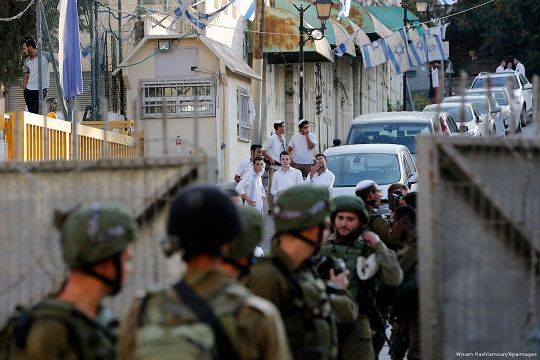 Israeli settlers call for evacuating Palestinian neighbourhoods in Hebron