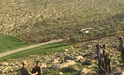 Israeli soldiers tear gas Palestinian village as children make their way to school