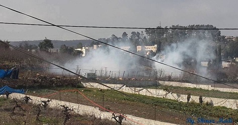 Clashes flare in Arroub camp as Israeli soldiers attack schoolchildren