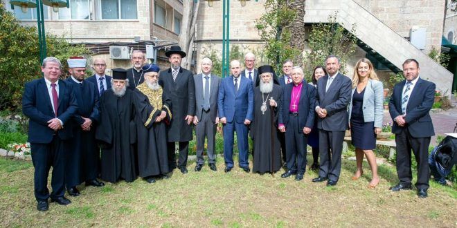 Greenblatt Meets with Council of Religious Institutions of the Holy Land