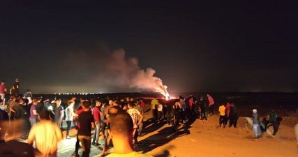 IOF injures four Gazans in night protests