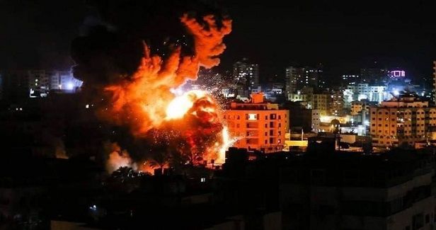 Israeli warplanes bomb resistance site in Gaza