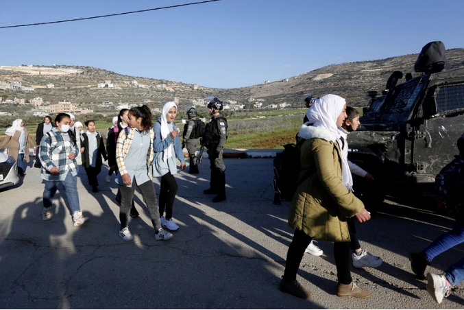 WATCH: Dozens of Students, Teachers Suffocate as Israeli Forces Tear Gas Schools in Hebron