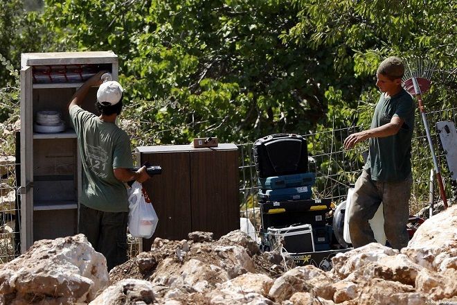 Days after Palestinian family evicted, Israel settlers move in to West Bank land