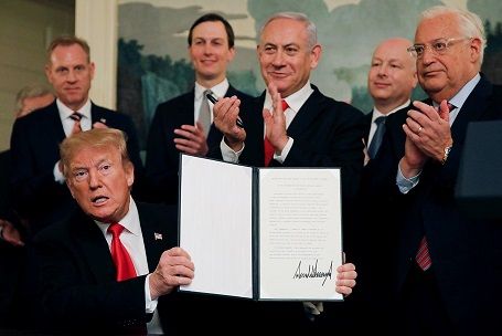 US blessing for Israel's land theft and ghettoisation of Palestinians