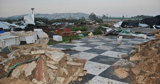 Israeli authorities raze Palestinian wedding venue in Haifa