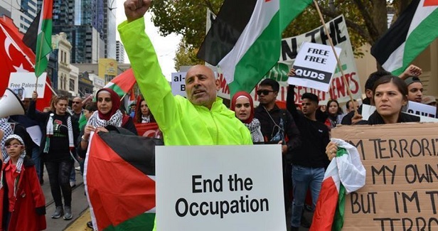 Australian citizens rally against Israels carnage in Gaza
