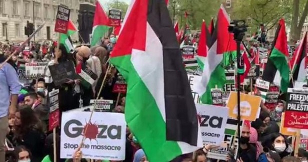 Pro-Palestine rally in New York