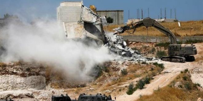 Israel demolishes 24 Palestinian buildings in less than 2 months: UN