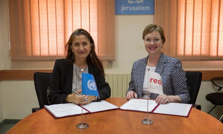 UNRWA Partners with RedR Australia to Support Emergency Responses through the Deployment of Humanitarian Experts