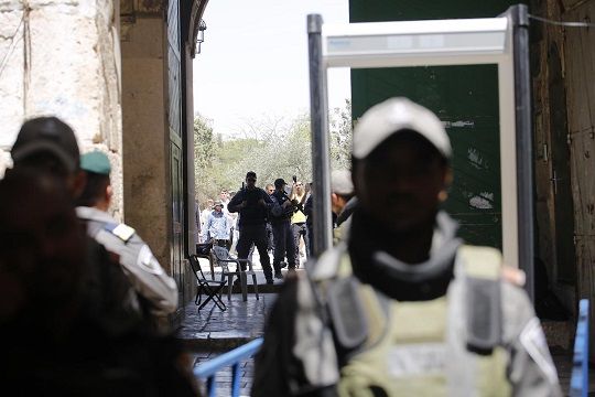 Remembering Israel�s move to install metal detectors at Al-Aqsa