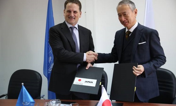 Japan provides US$ 4.4 million in renewable energy support to UNRWA health centres in Gaza