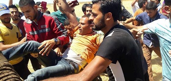 Four injuries reported in clashes with IOF east of Gaza Strip