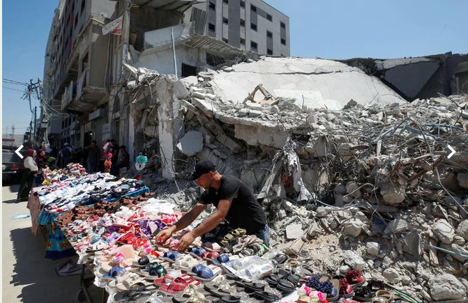 After war with Israel, a grieving Gaza marks Eid Al-Adha holiday