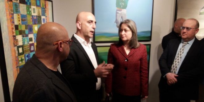 On its first anniversary: The Walled Off Hotel has received 50,000 visitors