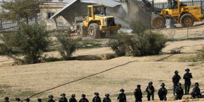 Israeli forces demolish homes of Palestinian village in Negev desert for 148th time