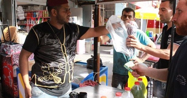 The most famous Ramadan juice seller in Jenin