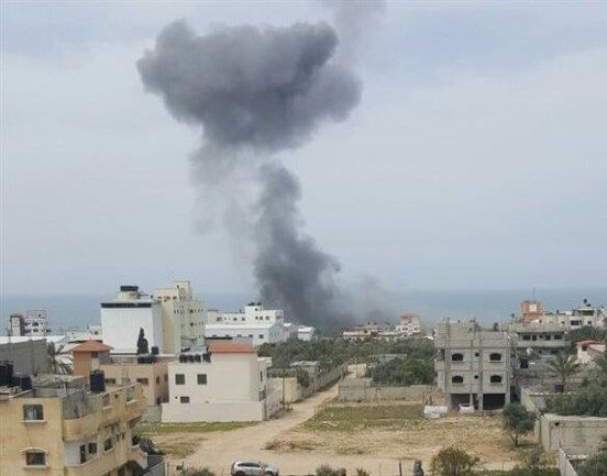 2 Palestinians killed in Israeli airstrike in northern Gaza Strip