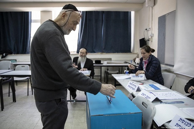 Israel parties banned from filming at polling stations, in blow to Likud