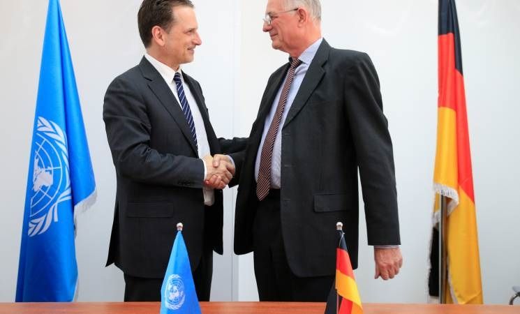 Germany Contributes US$ 10.1 Million to UNRWA in Support of Palestine Refugees