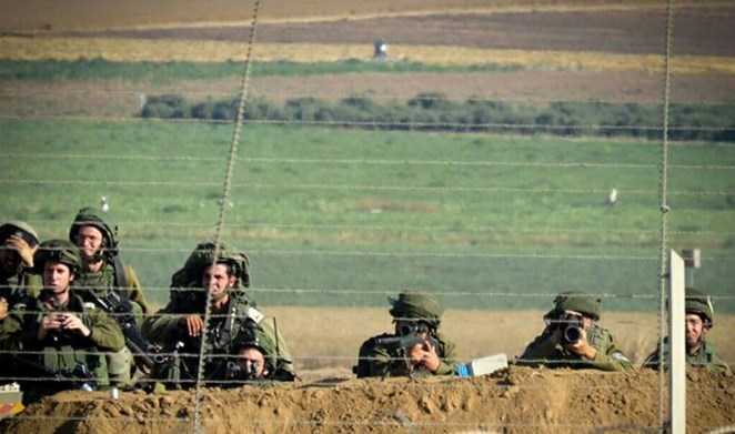 Israeli army tightens military grip near Gaza border
