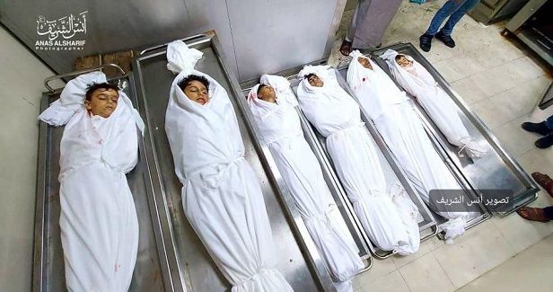 New Israeli air strikes kill 7 Palestinians including 5 children