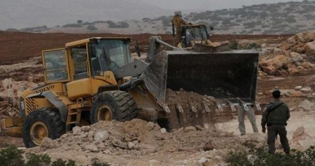 IOF razes agricultural facility in Sebastia town