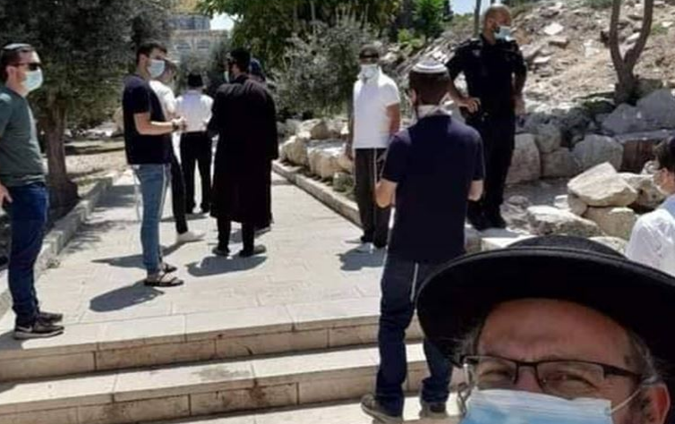 Dozens of settlers storm Aqsa under police protection