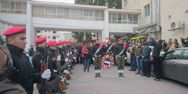 Ramallah bids last farewell to 17 year old martyr
