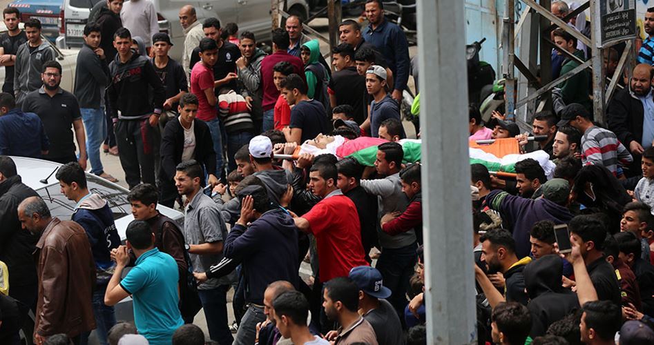 Citizen shot at Gaza protest dies of injury