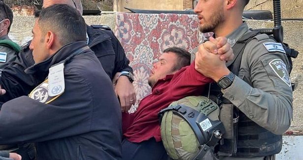 Israeli police assault special needs young man in Sheikh Jarrah