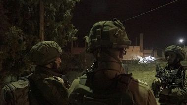 Israeli forces detain 5 Palestinians in West Bank raids