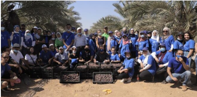 EU organizes dates picking day with young Palestinians in Jericho